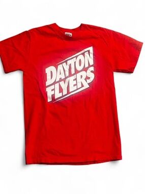 Gildan Red Dayton Flyers Short Sleeve Tee